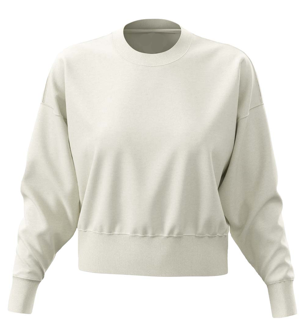 Oversize Cropped Sweatshirt Women