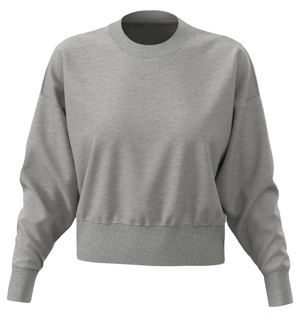 Oversize Cropped Sweatshirt Women
