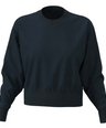 Oversize Cropped Sweatshirt Women