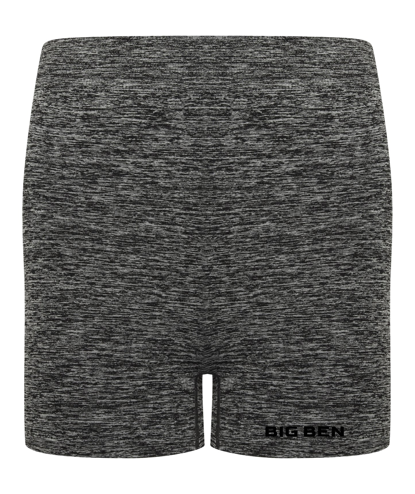 Women VibeFit Shorts Leg-Schriftzug black