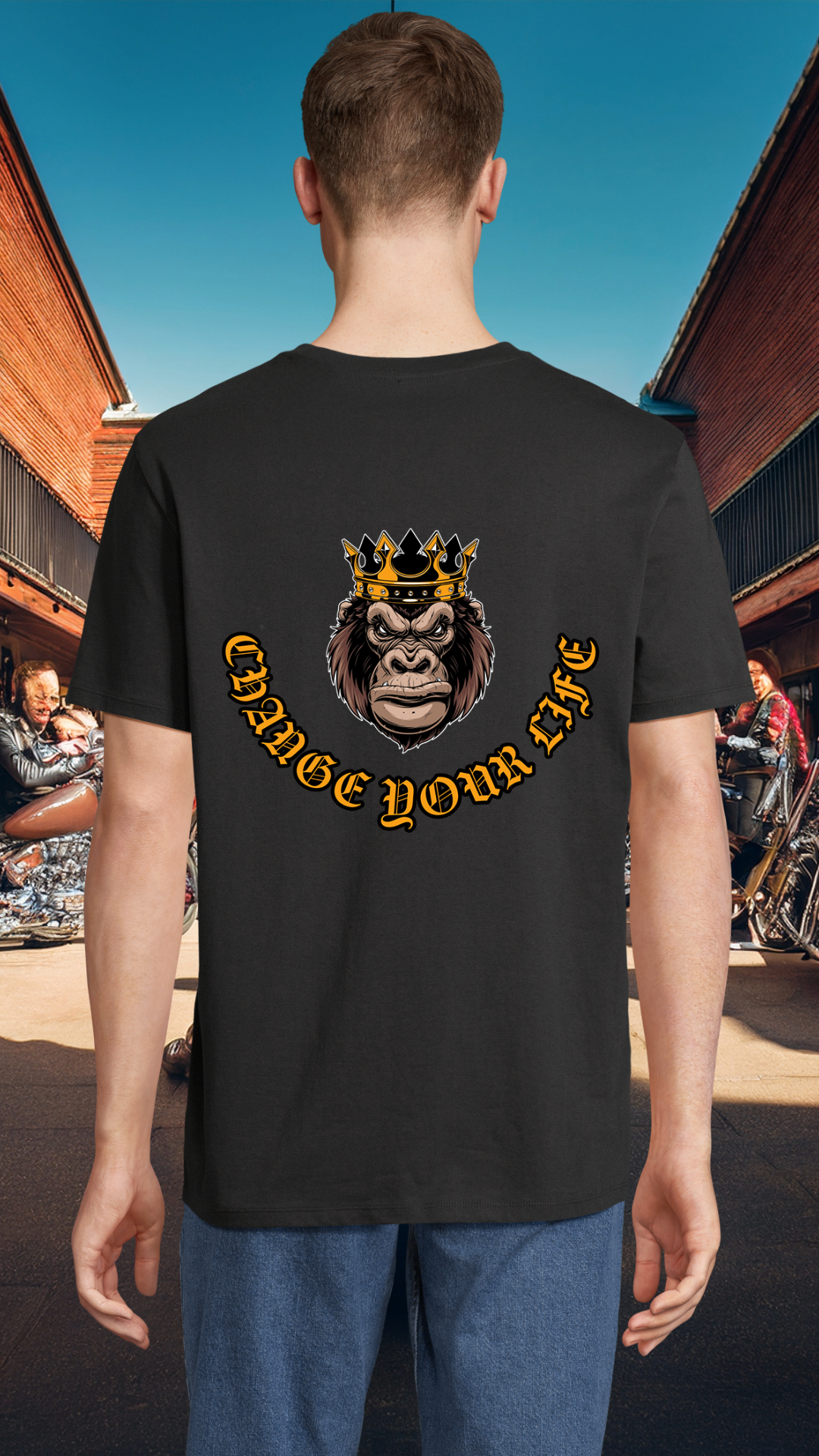 BigBen Unisex T-shirt Change your Life & Logo