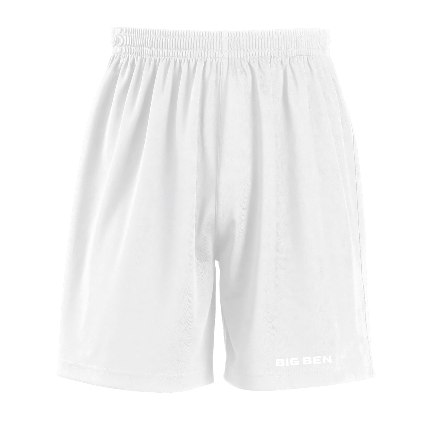 Runner Shorts Schriftzug white