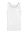 Unisex Tank-Top Miami Chest-Schriftzug white