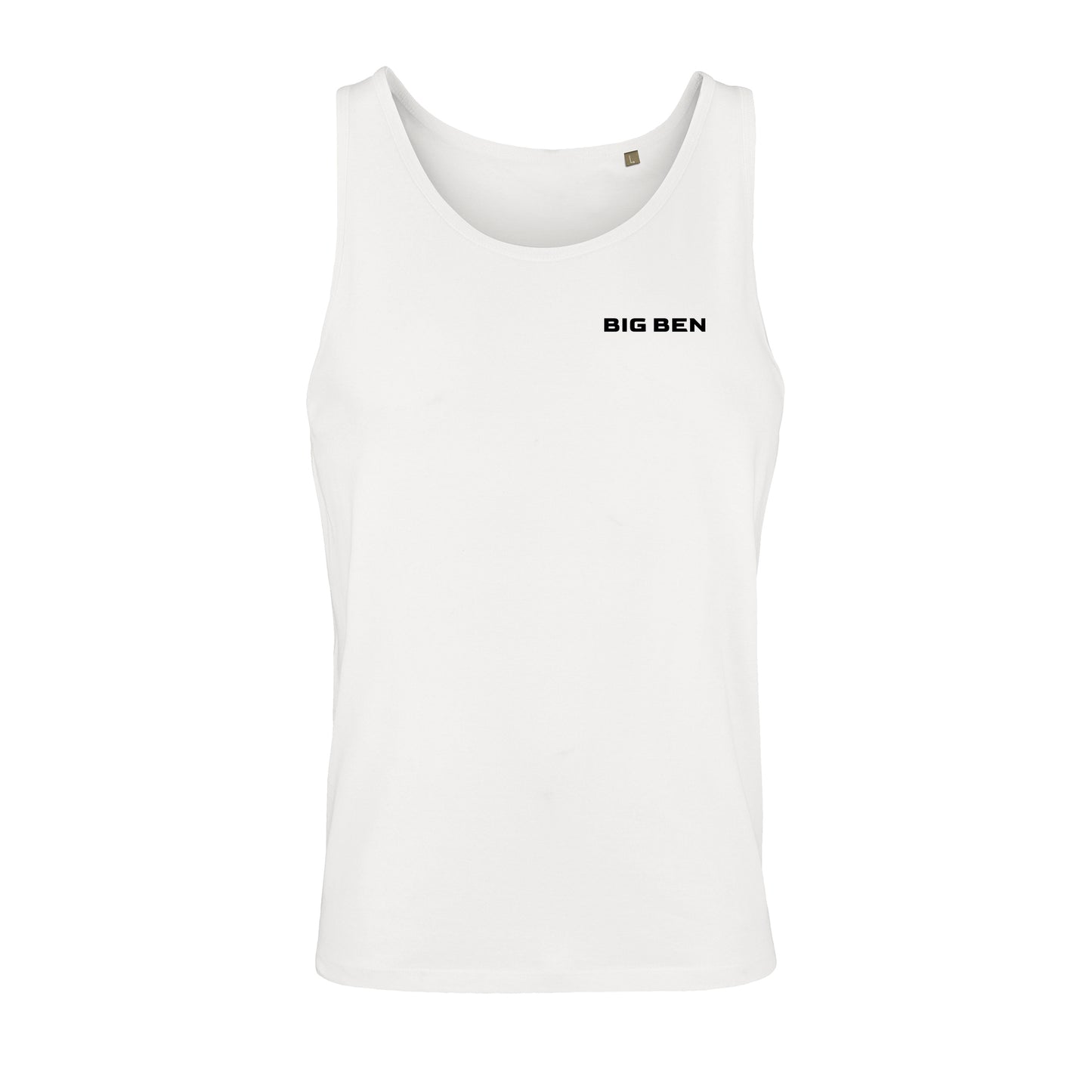 Unisex Tank-Top Miami Chest-Schriftzug black