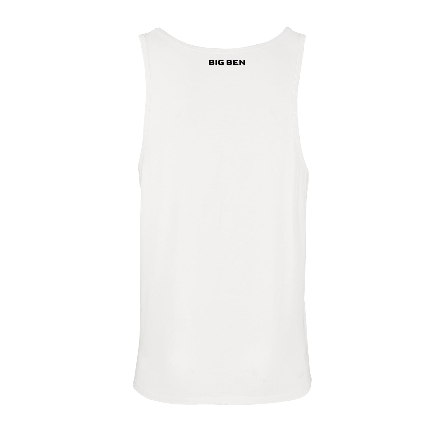 Unisex Tank-Top Miami Neck-Schriftzug black