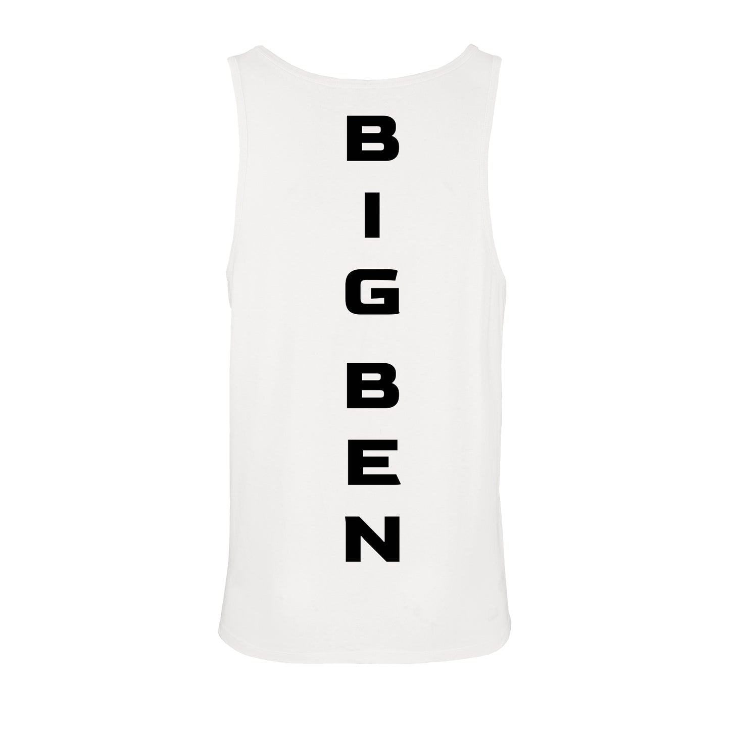 Unisex Tank-Top Miami Back-Schriftzug black