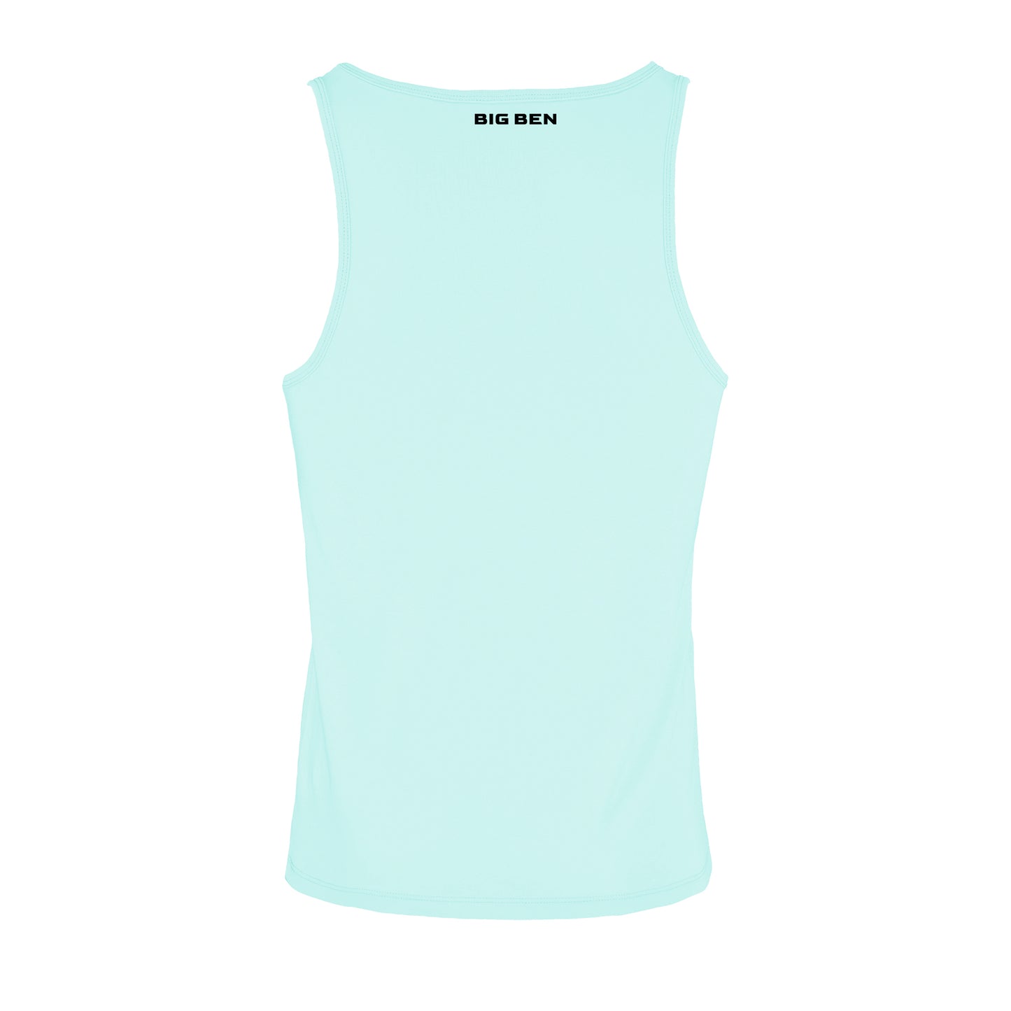 Unisex Tank-Top Miami Neck-Schriftzug black