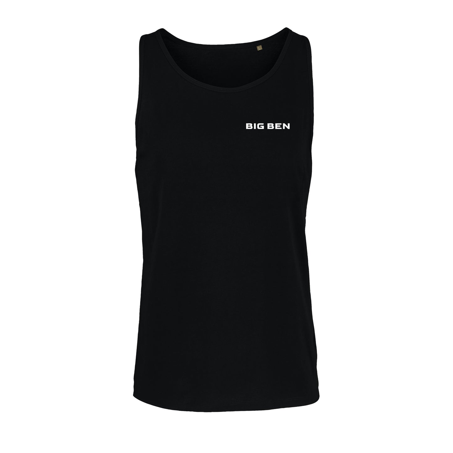 Unisex Tank-Top Miami Chest-Schriftzug white