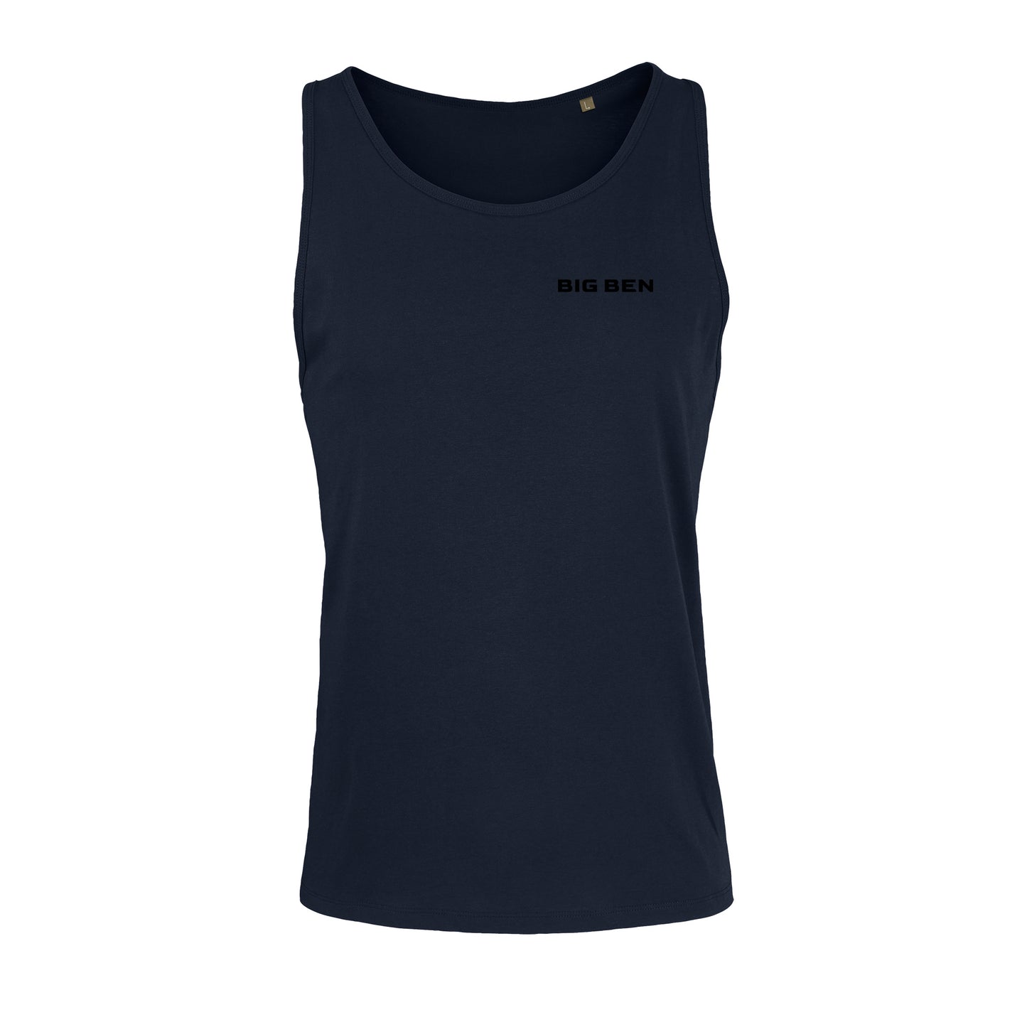 Unisex Tank-Top Miami Chest-Schriftzug black