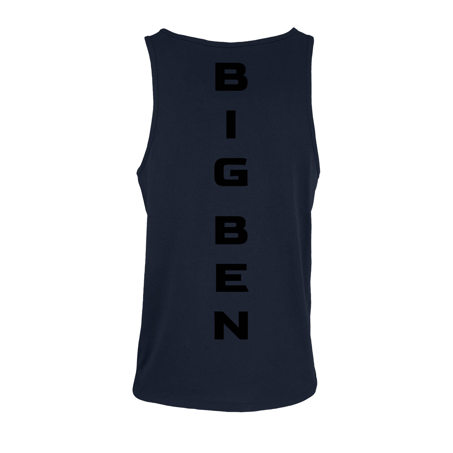 Unisex Tank-Top Miami Back-Schriftzug black