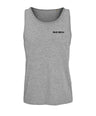 Unisex Tank-Top Miami Chest-Schriftzug black