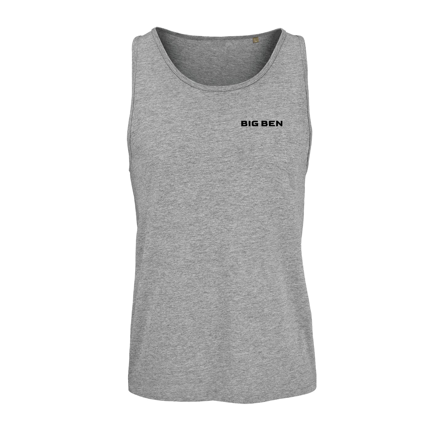 Unisex Tank-Top Miami Chest-Schriftzug black