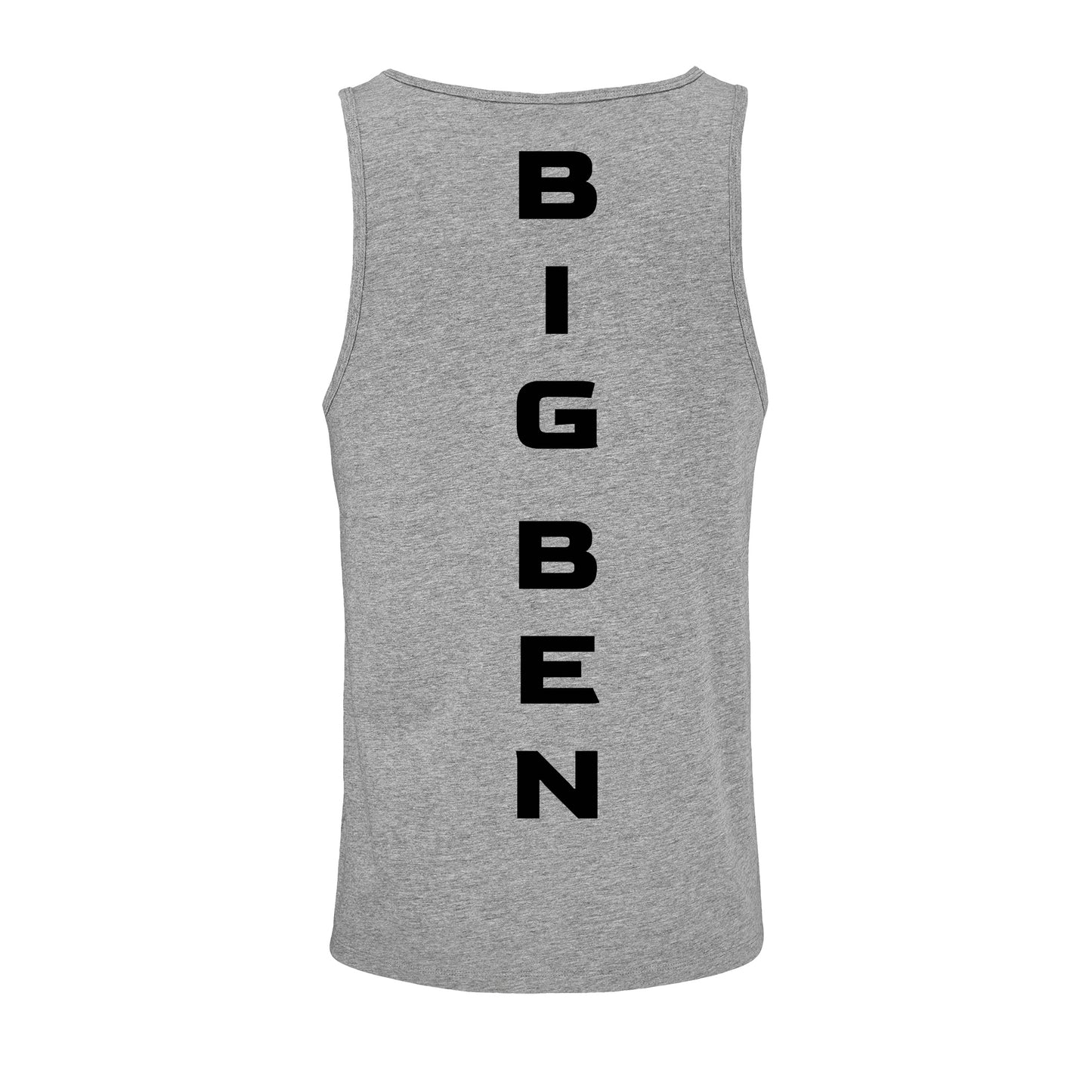 Unisex Tank-Top Miami Back-Schriftzug black