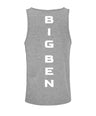 Unisex Tank-Top Miami Back-Schriftzug white