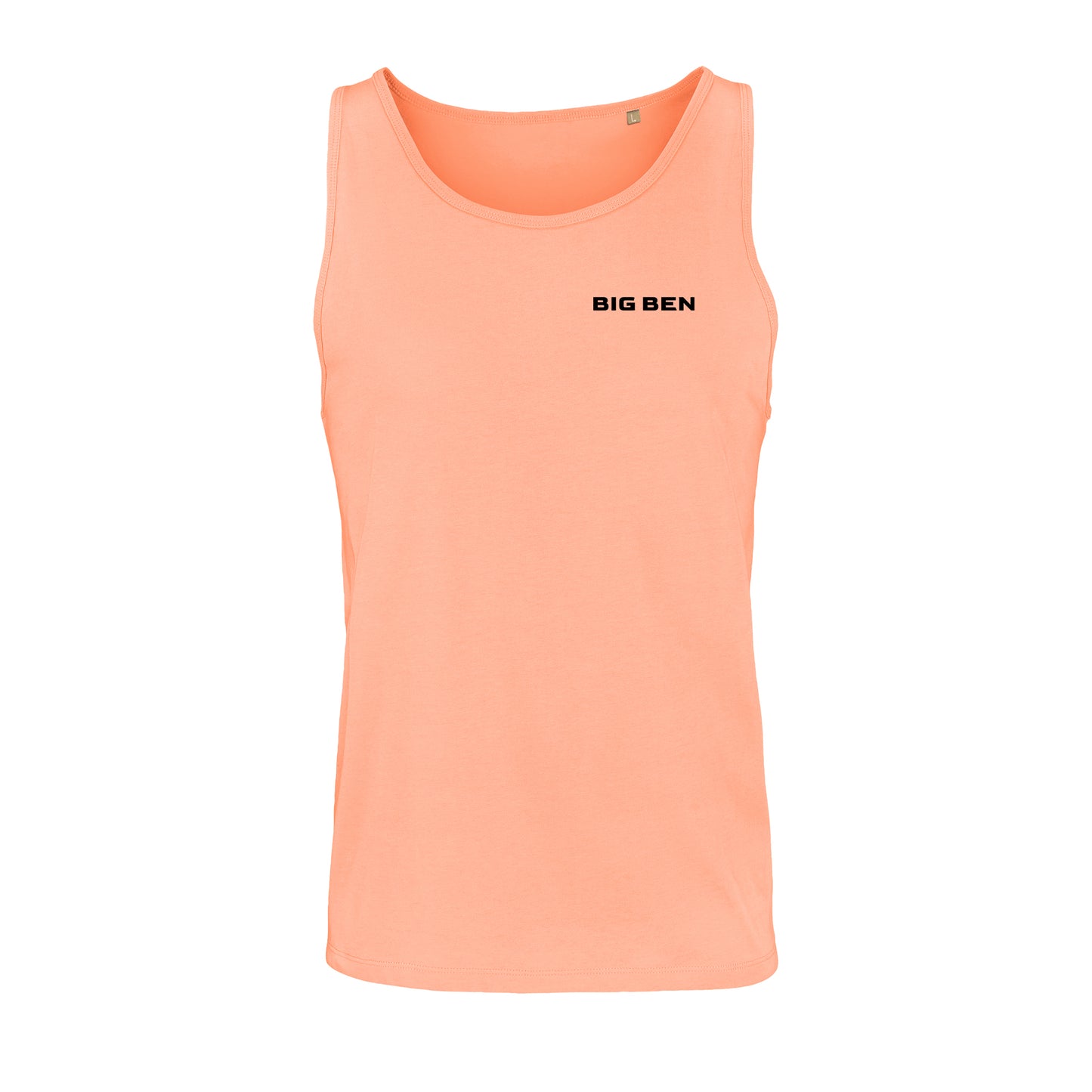 Unisex Tank-Top Miami Chest-Schriftzug black