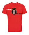 BigBen Unisex T-shirt Schriftzug & Logo versetzt