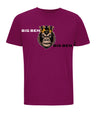 BigBen Unisex T-shirt Schriftzug & Logo versetzt