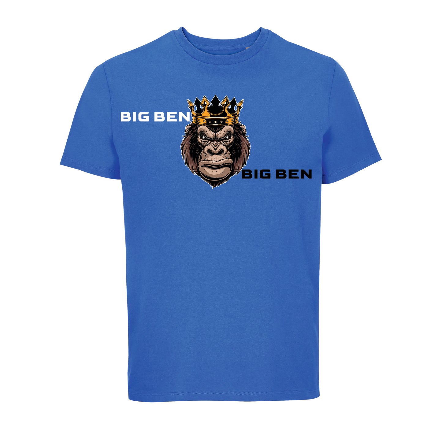 BigBen Unisex T-shirt Schriftzug & Logo versetzt