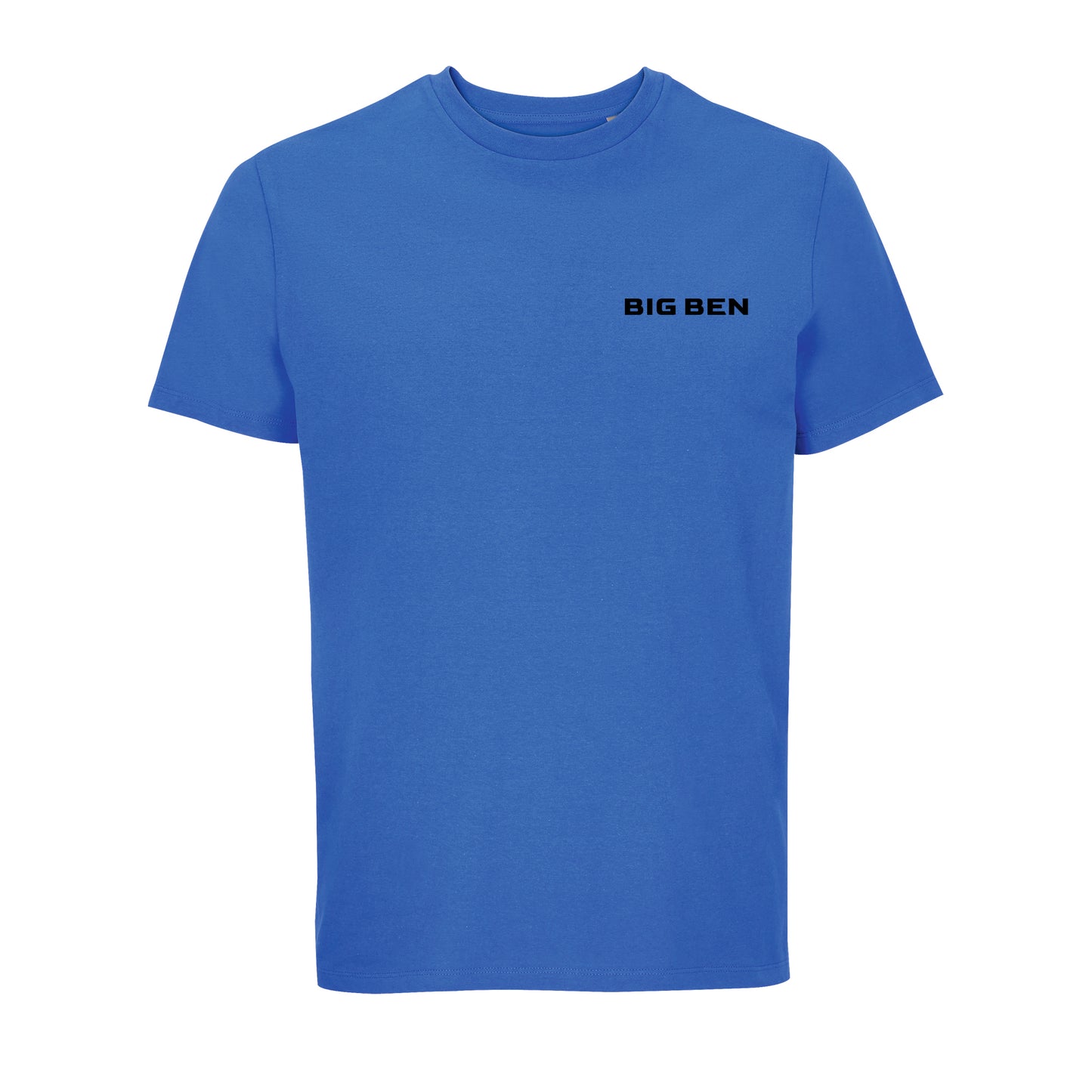 BigBen Unisex T-shirt Chest-Schriftzug black