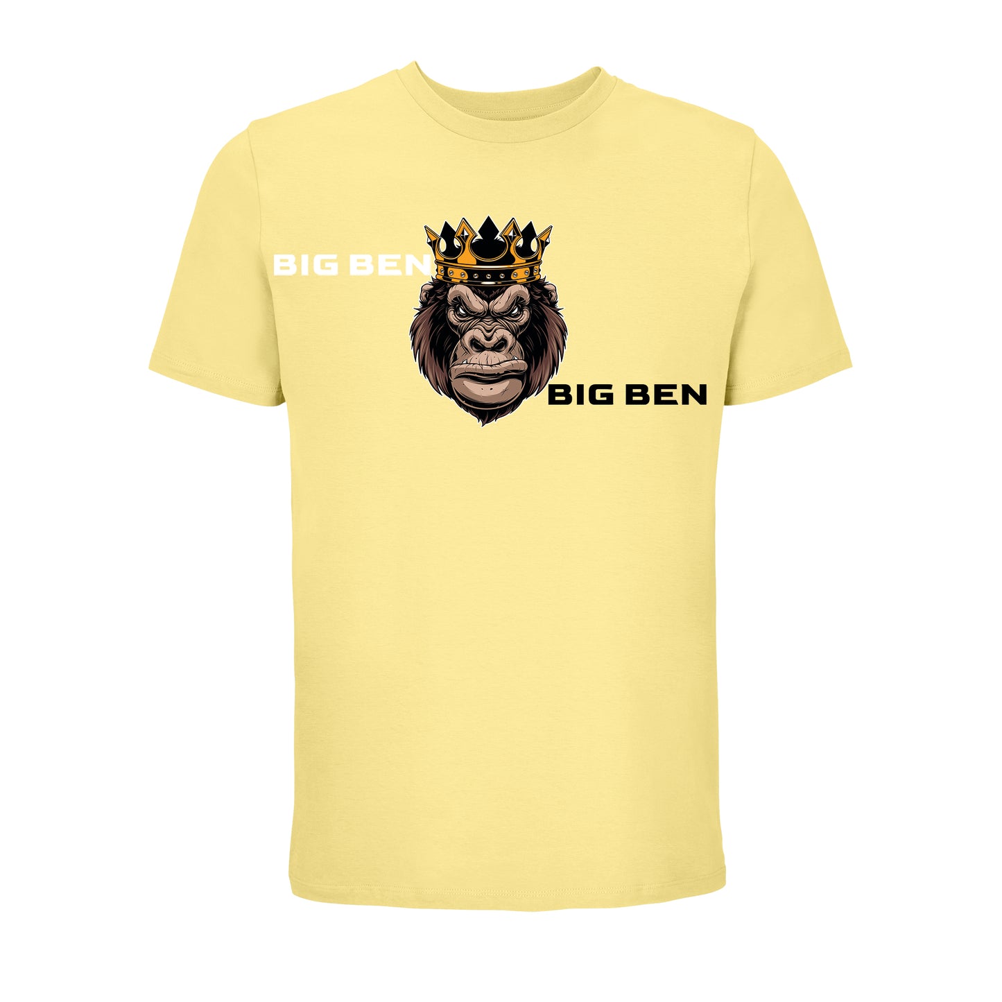 BigBen Unisex T-shirt Schriftzug & Logo versetzt
