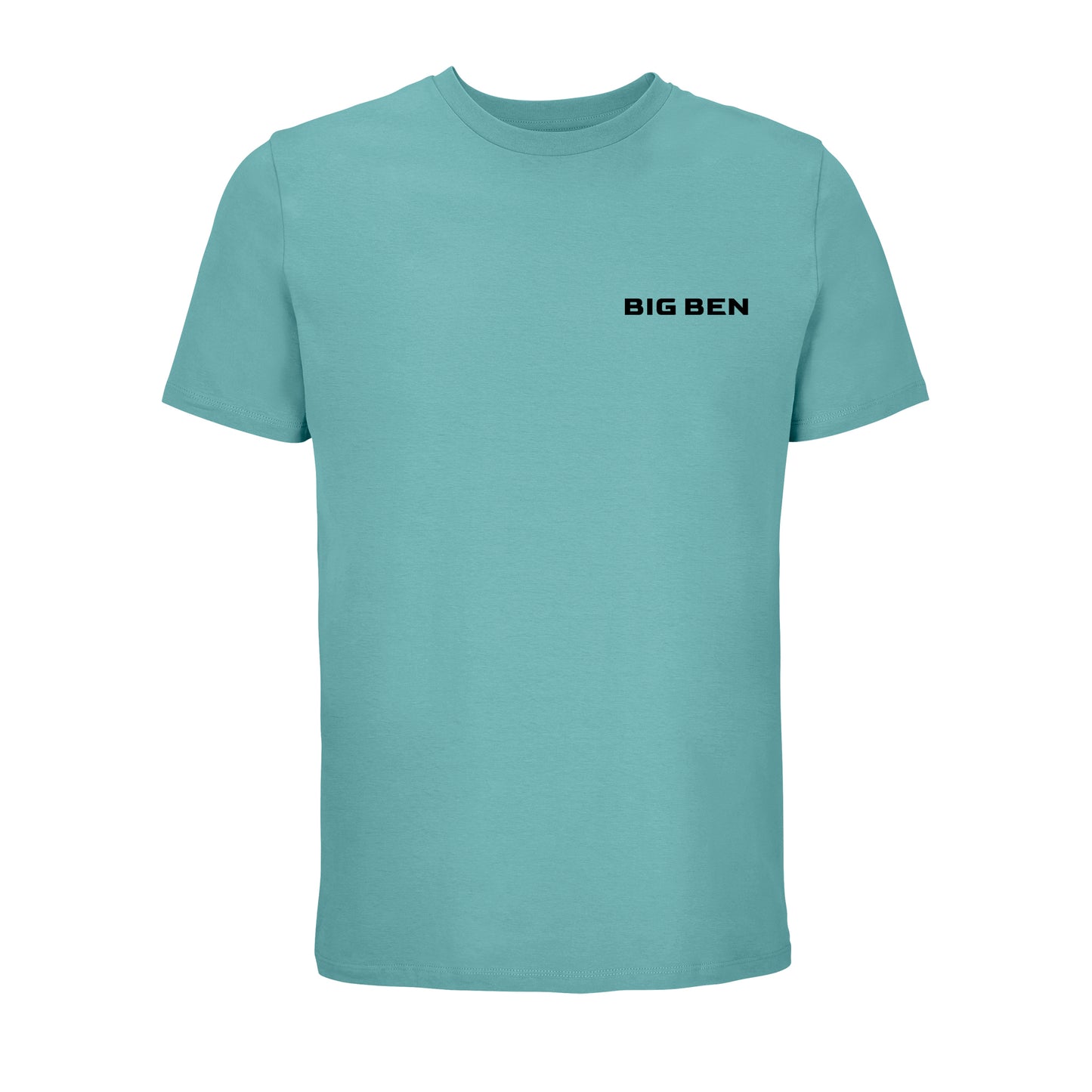 BigBen Unisex T-shirt Chest-Schriftzug black