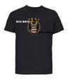 BigBen Unisex T-shirt Schriftzug & Logo versetzt