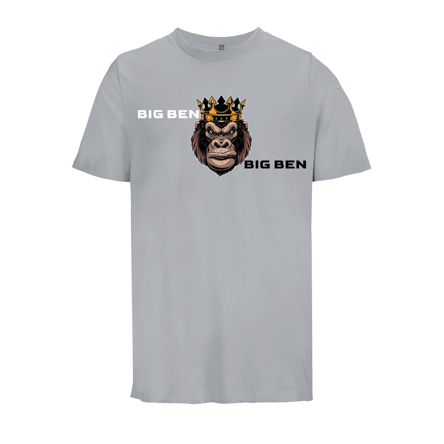 BigBen Unisex T-shirt Schriftzug & Logo versetzt