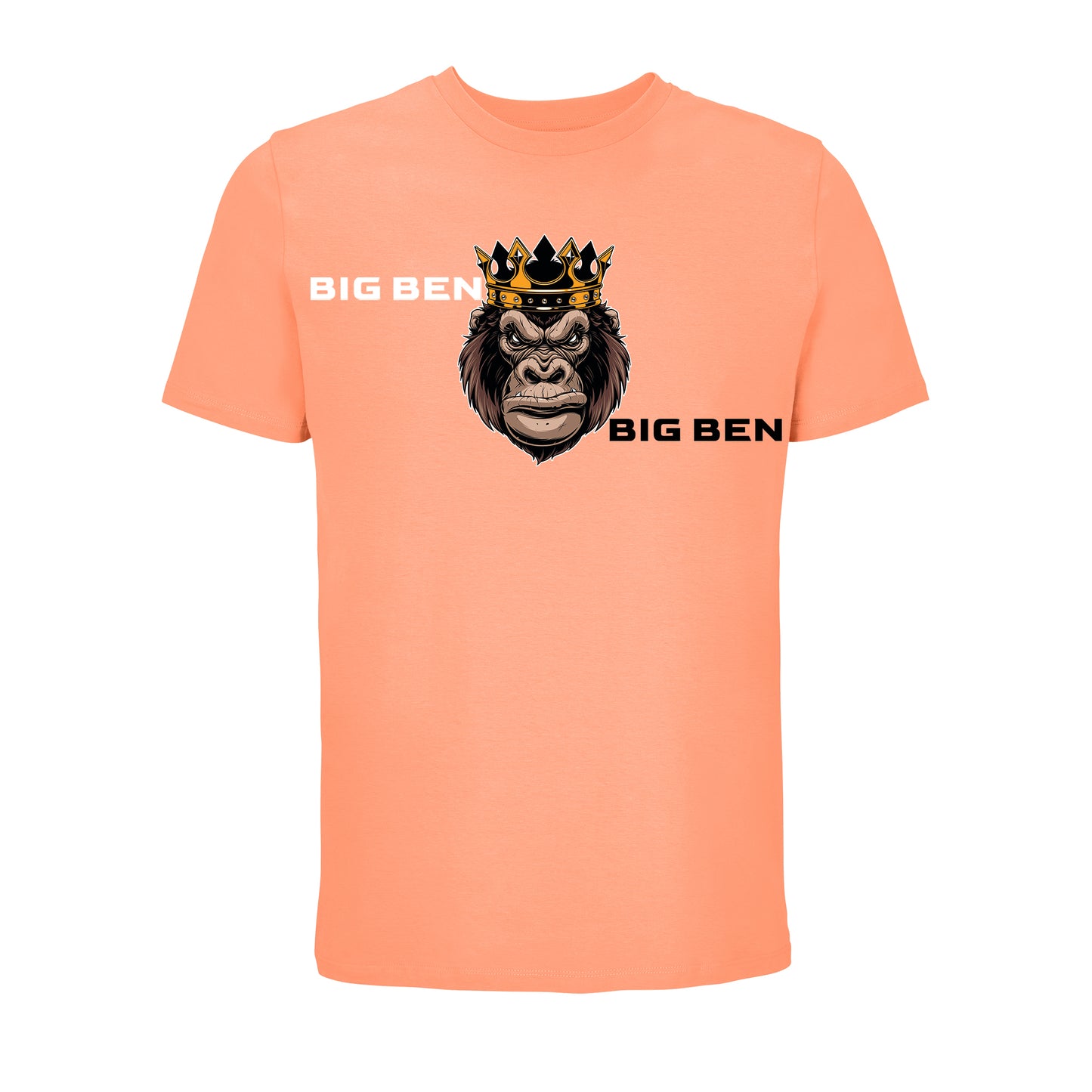 BigBen Unisex T-shirt Schriftzug & Logo versetzt